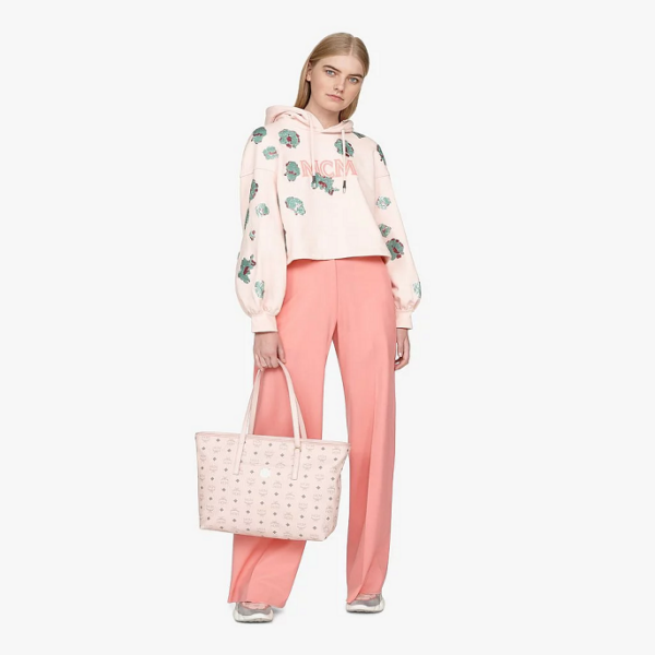 Túi MCM Anya Shopper Visetos 'Pink' MWP9AVI61QH001 - Ảnh 2