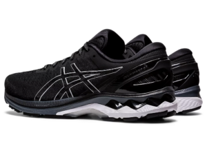 Alternative view of Giày Asics Gel Kayano 27 4E Wide 'Triple Black' 1011A833 002