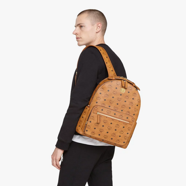 Túi MCM Stark Backpack Visetos Cognac MMKASVE10CO001 - Ảnh 2