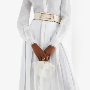 Alternative view of Thắt Lưng Fendi Plain Leather Elegant Style Logo Belts 8C0616AAIW-F0K7E