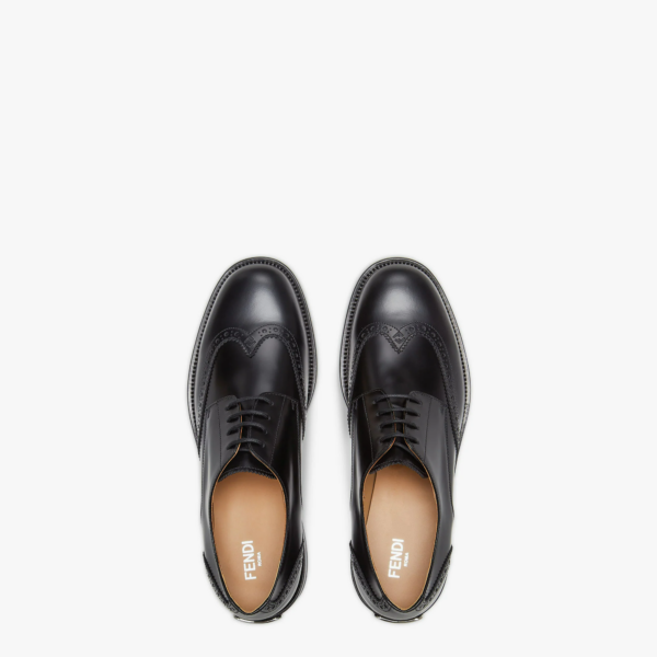 Giày Fendi Lace Ups 'Black' 7L156069FF0QA1 - Ảnh 5