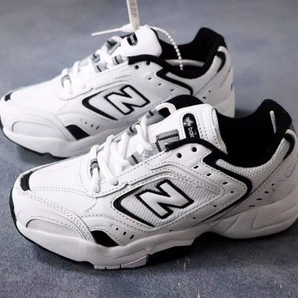 Giày New Balance Wmns 452 'White Black' WX452SB - Ảnh 6