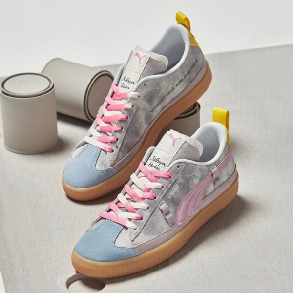 Giày Puma KidSuper Studios x Suede Vintage 'Lupine' 380513-01 - Ảnh 5