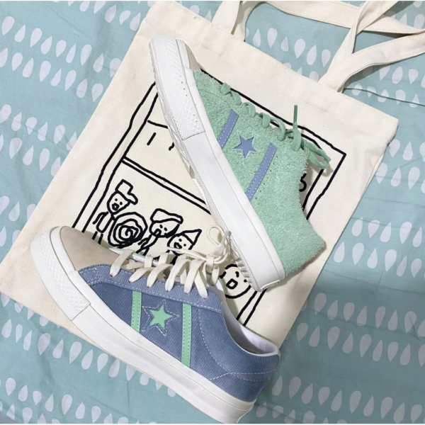 Giày Converse One Star Academy Low 'Ceramic Green' 170572C - Ảnh 2