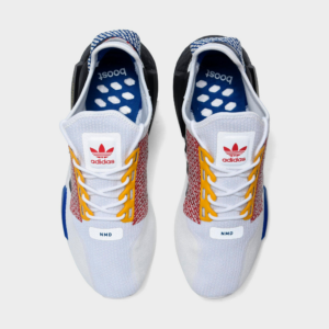 Alternative view of Giày Adidas NMD_R1 V2 'Logo Print Mix Colors' FZ4825