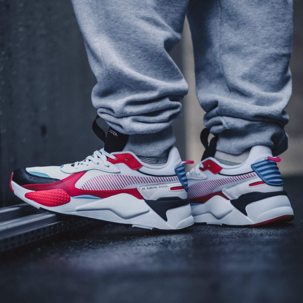 Giày Puma RS-X Lights White Red 371781-01 - Ảnh 2