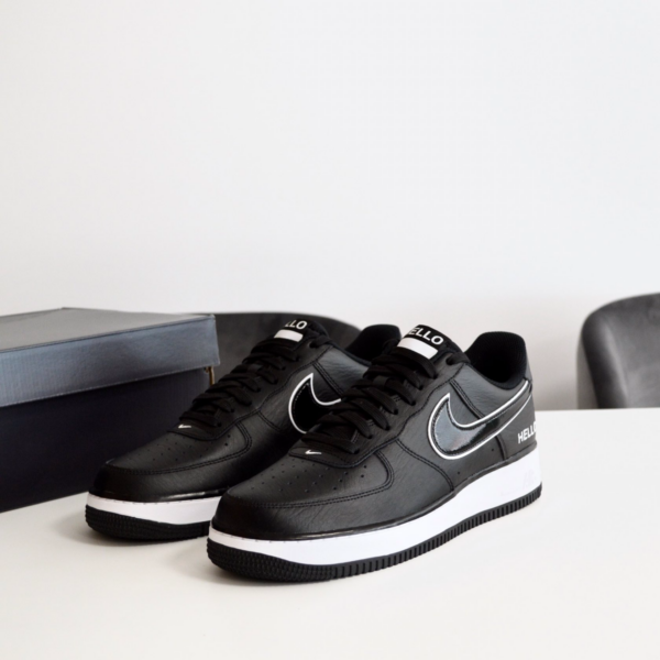 Giày Nike Urbanstar x Air Force 1 '07 LX 'HELLO Pack Black' CZ0327-001 - Ảnh 3