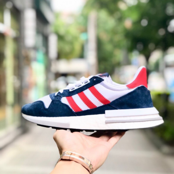 Giày Adidas ZX500 RM Boost 'Navy Multi' F36912 - Ảnh 2