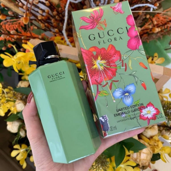 Nước Hoa Gucci Flora Limited Edition Emerald Gardenia EDT - Ảnh 2