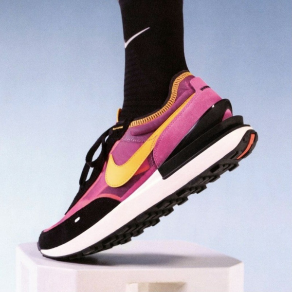Giày Nike Waffle One GS 'Active Fuchsia' DC0481-600 - Ảnh 2