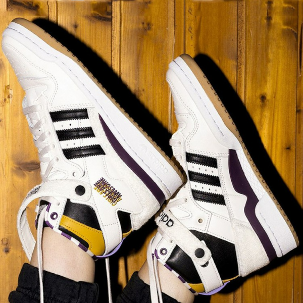 Giày Adidas Girls Are Awesome x Forum High 'Cloud White Purple' GY2632 - Ảnh 4