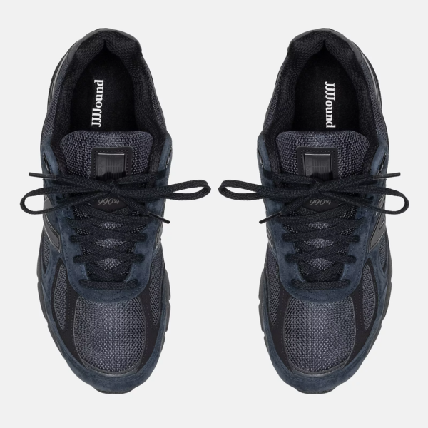 Giày New Balance JJJJound x 990v4 Made In USA 'Navy' M990JJ4 - Ảnh 8