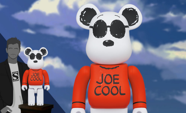 Mô Hình Bearbrick Snoopy Joe Cool 100% + 400% - Ảnh 2