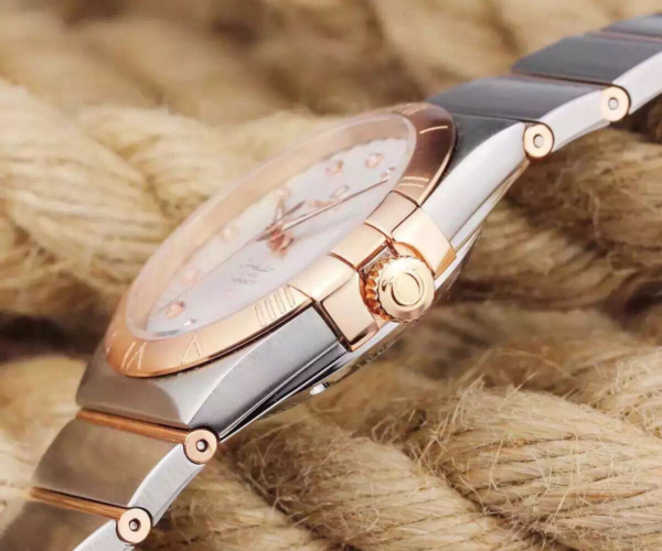 Đồng Hồ Omega Constellation 'Silver Gold' 123-20-35-20-02-001 - Ảnh 2