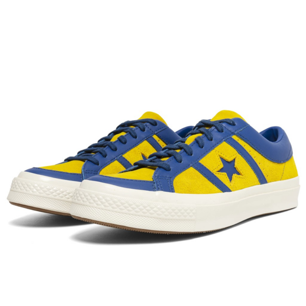 Giày Converse One Star Academy Low 'Lemon Midnight' 167136C - Ảnh 4