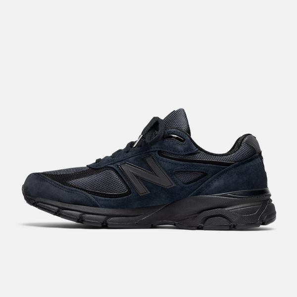 Giày New Balance JJJJound x 990v4 Made In USA 'Navy' M990JJ4 - Ảnh 4