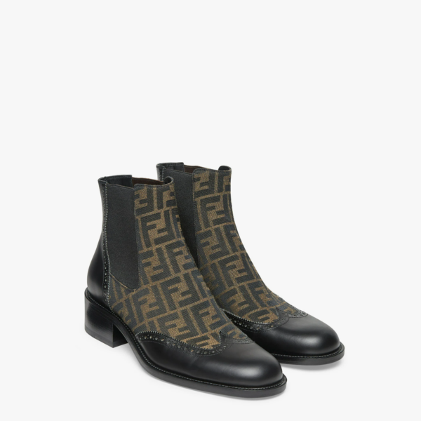 Giày Fendi Ankle Boots 'Black' 7U1558AJZHF0HEB - Ảnh 3