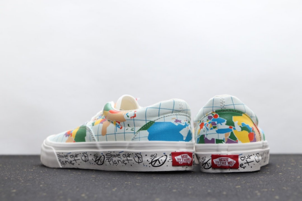 Giày Vans Save Our Planet x Era 'World Map' VN0A4BV4T2V - Ảnh 4