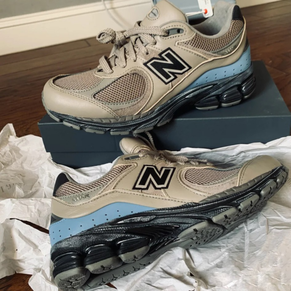 Giày New Balance thisisneverthat x 2002R 'Brown' ML2002RN - Ảnh 6