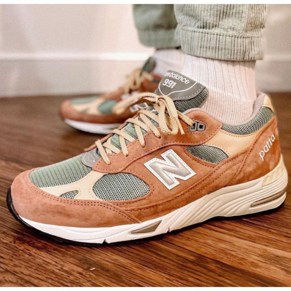 Giày New Balance Patta x 991 'Dusty Pink' M991PAT - Ảnh 2