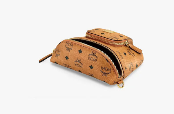 Túi MCM Klassik Crossbody In Visetos Cognac MMRBSKC07CO001 - Ảnh 3