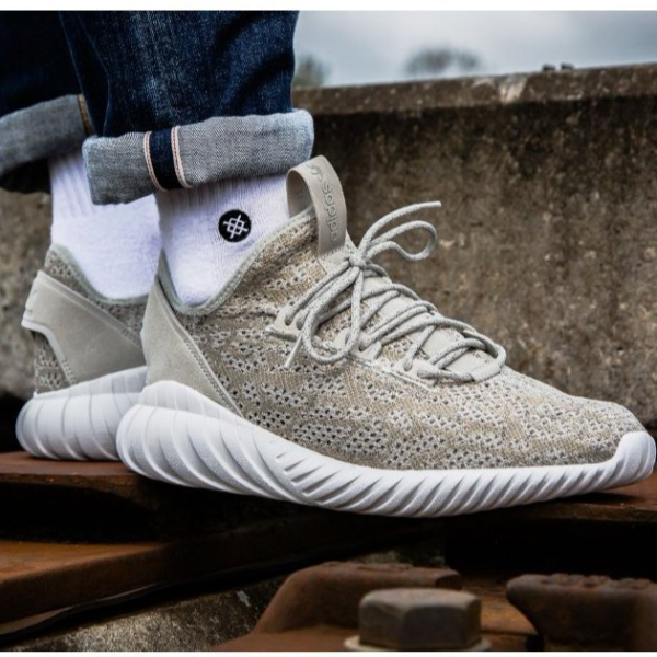 Giày Adidas Tubular Doom Sock Primeknit 'Sesame' BY3561 - Ảnh 2