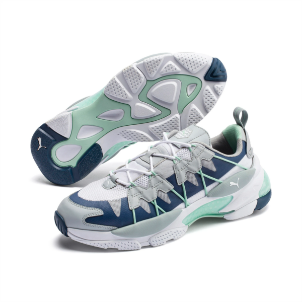 Giày Puma Lqdcell Omega Striped Kit Grey Green 371476-02 - Ảnh 2
