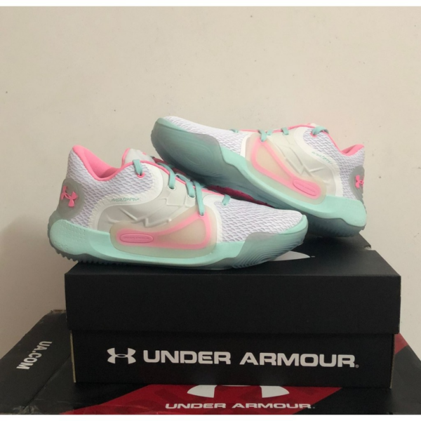Giày Under Armour Anatomix Spawn 2 'White Pink' 3022626-104 - Ảnh 6