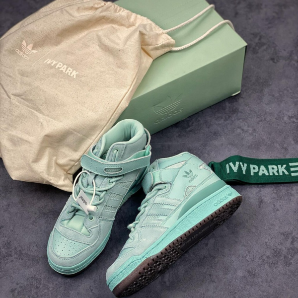 Giày Adidas Ivy Park x Forum Mid 'Green Tint' FZ4387 - Ảnh 3