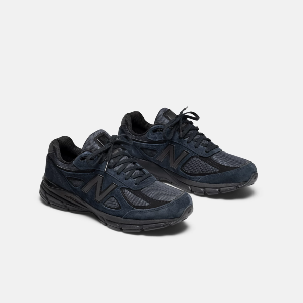 Giày New Balance JJJJound x 990v4 Made In USA 'Navy' M990JJ4 - Ảnh 5