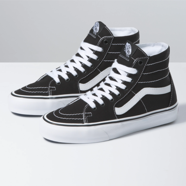 Giày Vans Sk8-Hi Tapered 'Black White' VN0A4U161WX - Ảnh 2