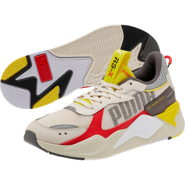 Giày Puma RSX Bold White Red Yellow 372715-03 - Ảnh 4