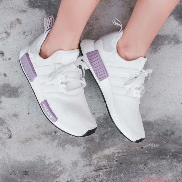 Giày Adidas Wmns NMD R1 'White Orchid' BD8024 - Ảnh 5