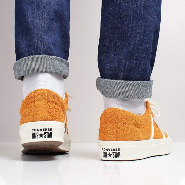 Giày Converse One Star Academy Low 'Orange Rind' 165023C - Ảnh 3