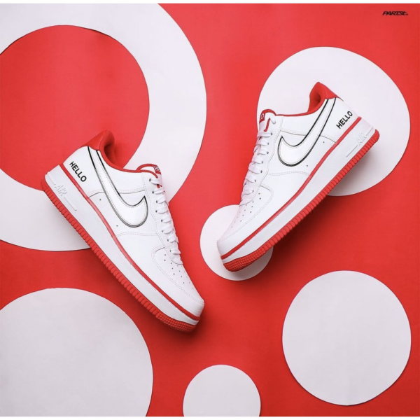 Giày Nike Urbanstar x Air Force 1 'White University Red' CZ0327-100 - Ảnh 3