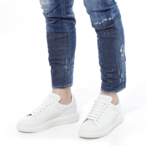 Alternative view of Giày Alexander McQueen Oversized Sneaker 'White' 553761-WHV67-9521