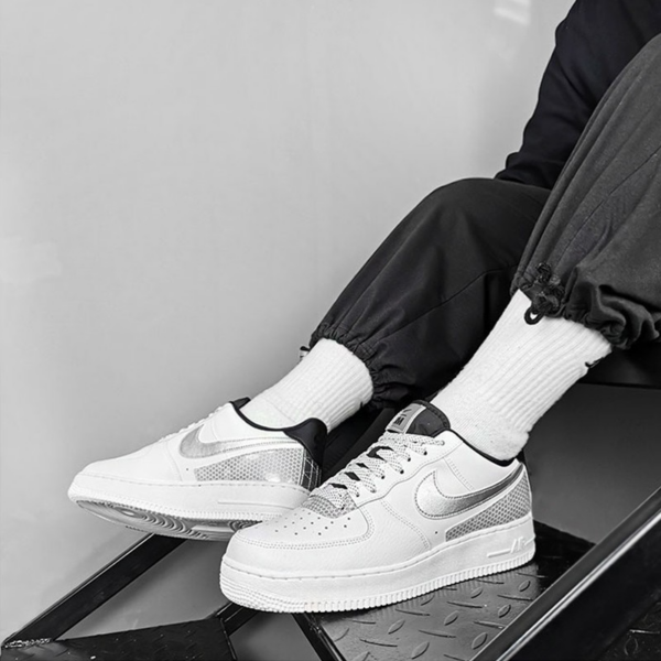 Giày Nike 3M x Air Force 1 Low White CT2299-100 - Ảnh 3