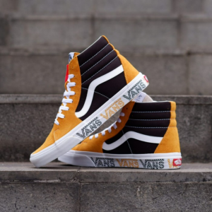 Giay Vans Sk8-Hi 'Check Sunflower' VN0A4BV6SXY