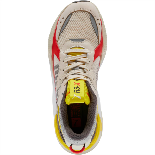 Giày Puma RSX Bold White Red Yellow 372715-03 - Ảnh 3