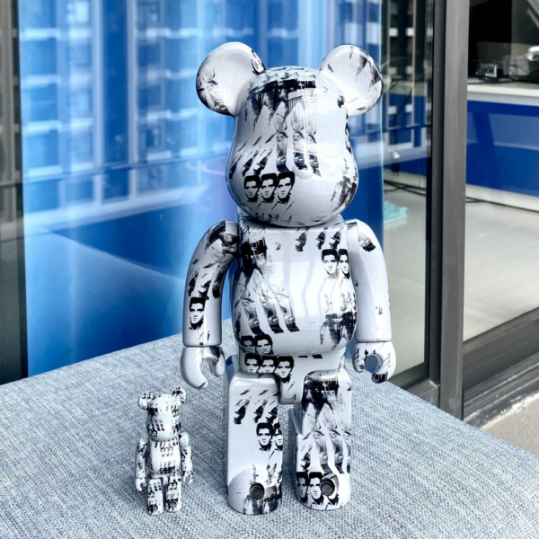 Mô Hình Bearbrick Andy Warhol's Elvis Presley - Ảnh 3