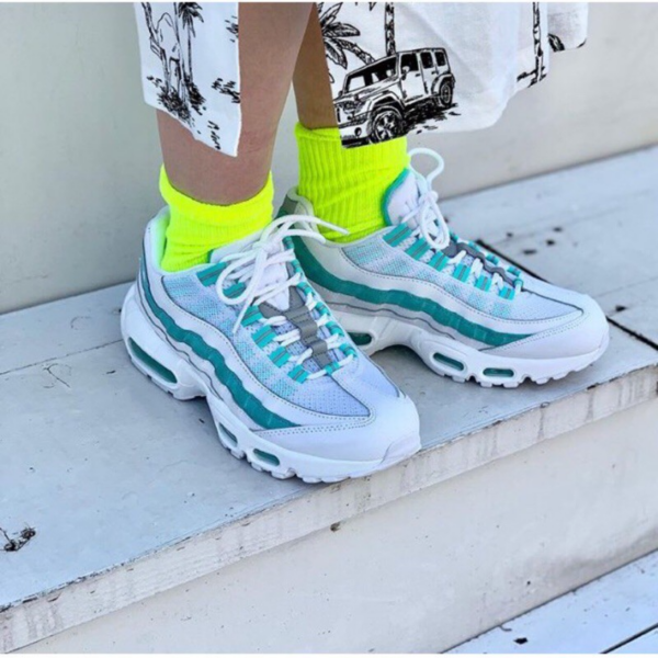 Giày Nike Wmns Air Max 95 'Light Aqua' 307960-115 - Ảnh 4