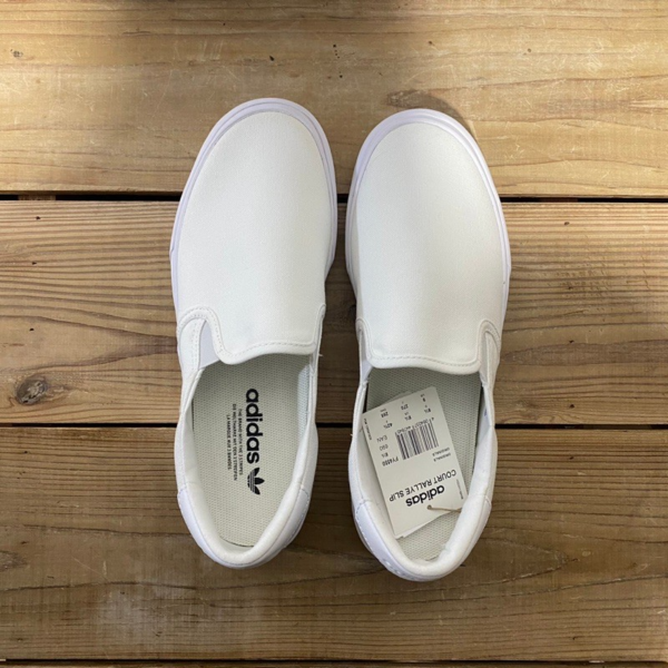 Giày Adidas Court Rallye Slip 'Cloud White' FY4550 - Ảnh 3