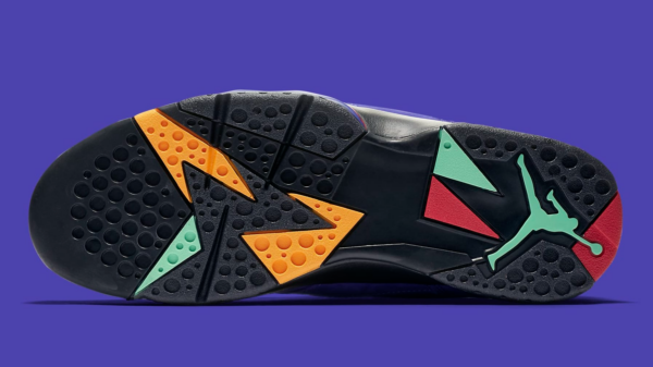 Giày Nike Air Jordan 7 Retro Low NRG 'Bright Concord' AR4422-407 - Ảnh 10