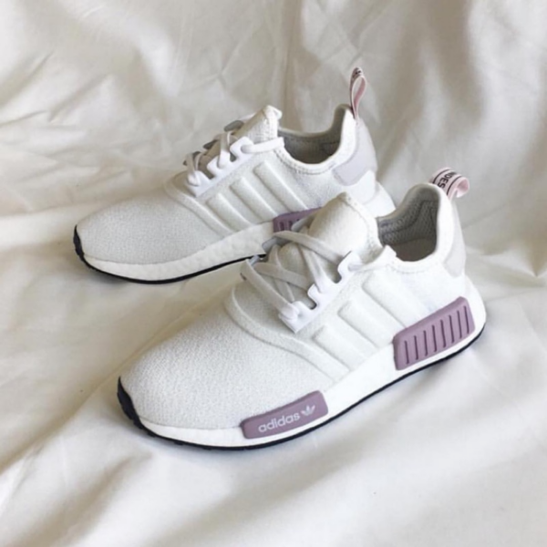 Giày Adidas Wmns NMD R1 'White Orchid' BD8024 - Ảnh 2