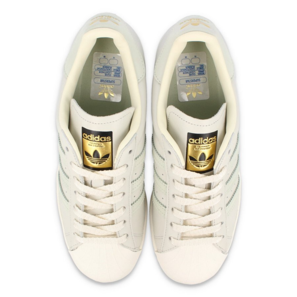 Giày Adidas Superstar 'White Gold' H00168 - Ảnh 5