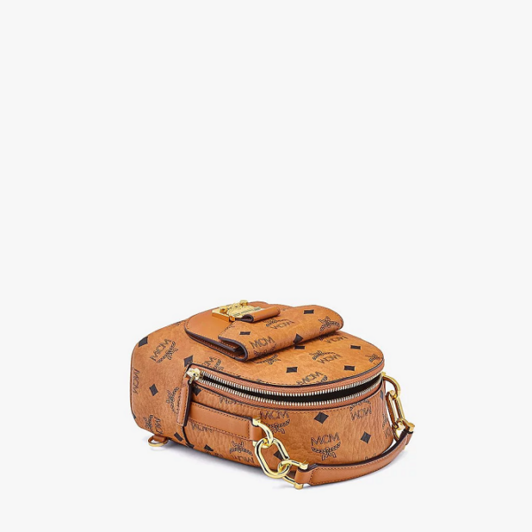 Túi MCM Patricia Backpack Visetos Cognac MWKBSPA01CO001 - Ảnh 3