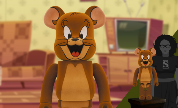 Mô Hình Bearbrick Jerry Flocky Edition 100% + 400% & 1000% - Ảnh 4