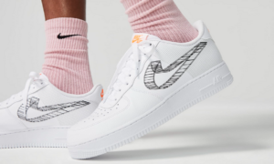 Alternative view of Giày Nike Air Force 1 '07 '3D Swoosh' DR0149-100