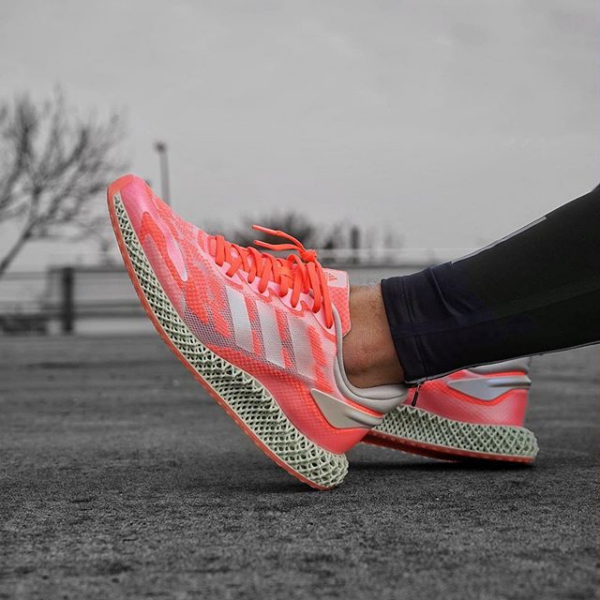 Giày Adidas 4D Runner 'Signal Coral' FW6838 - Ảnh 3