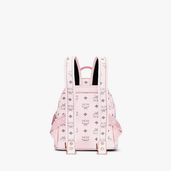 Túi MCM Stark Backpack Visetos 'Pink' MMK6SVE41QH001 - Ảnh 5